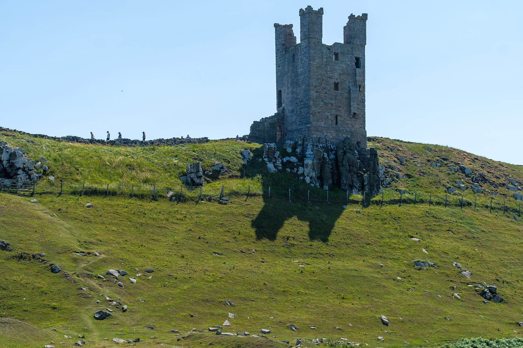 Lilburn tower, Dunstanburgh